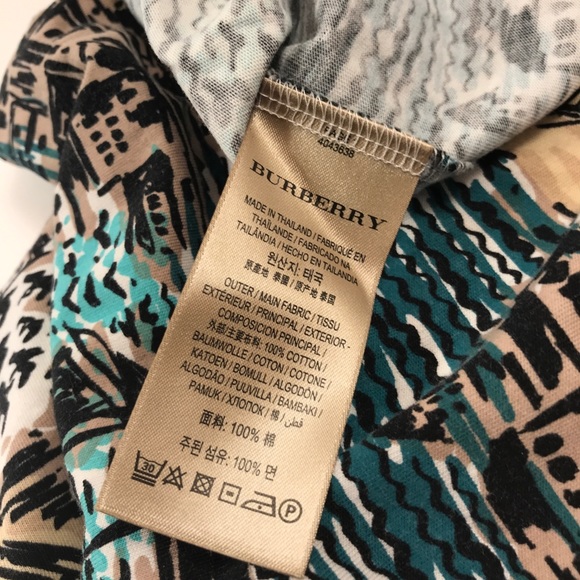 Burberry Leybridge Seaside Scene Tee - Picture 5 of 6